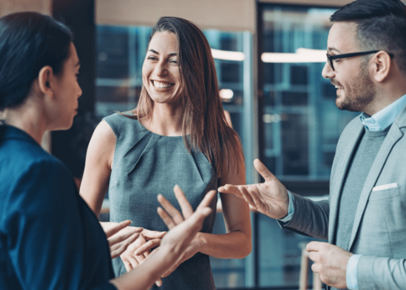 Group of people meeting